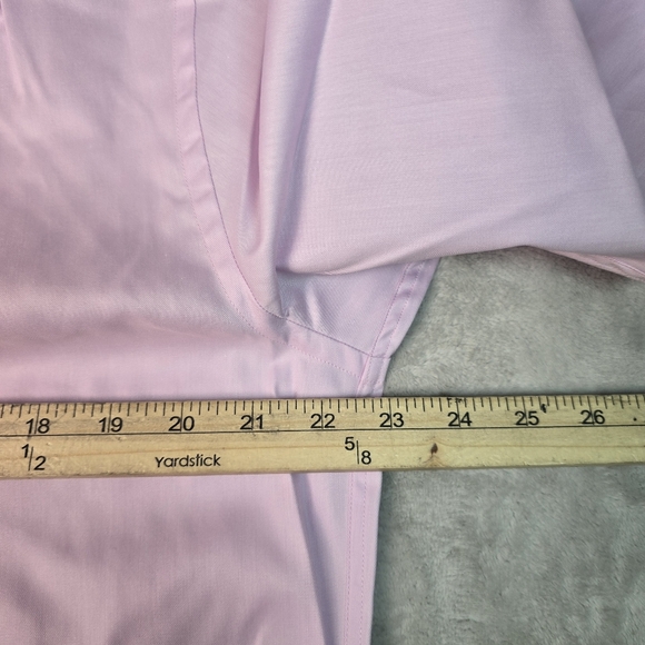 MRSP$450 Ralph Lauren Purple Label Easy Care Dress Shirt Pink Made In Italy 16.5 - Picture 9 of 11